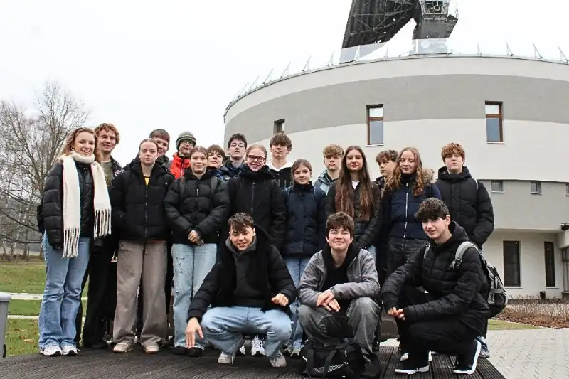 Workshop mit einer 9. Klasse an der FUTURA Sternwarte