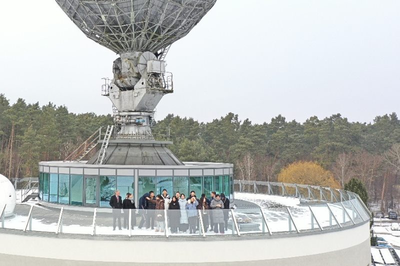 Workshop an der FUTURA Sternwarte mit Schülerinnen und Schülern aus Nanjing